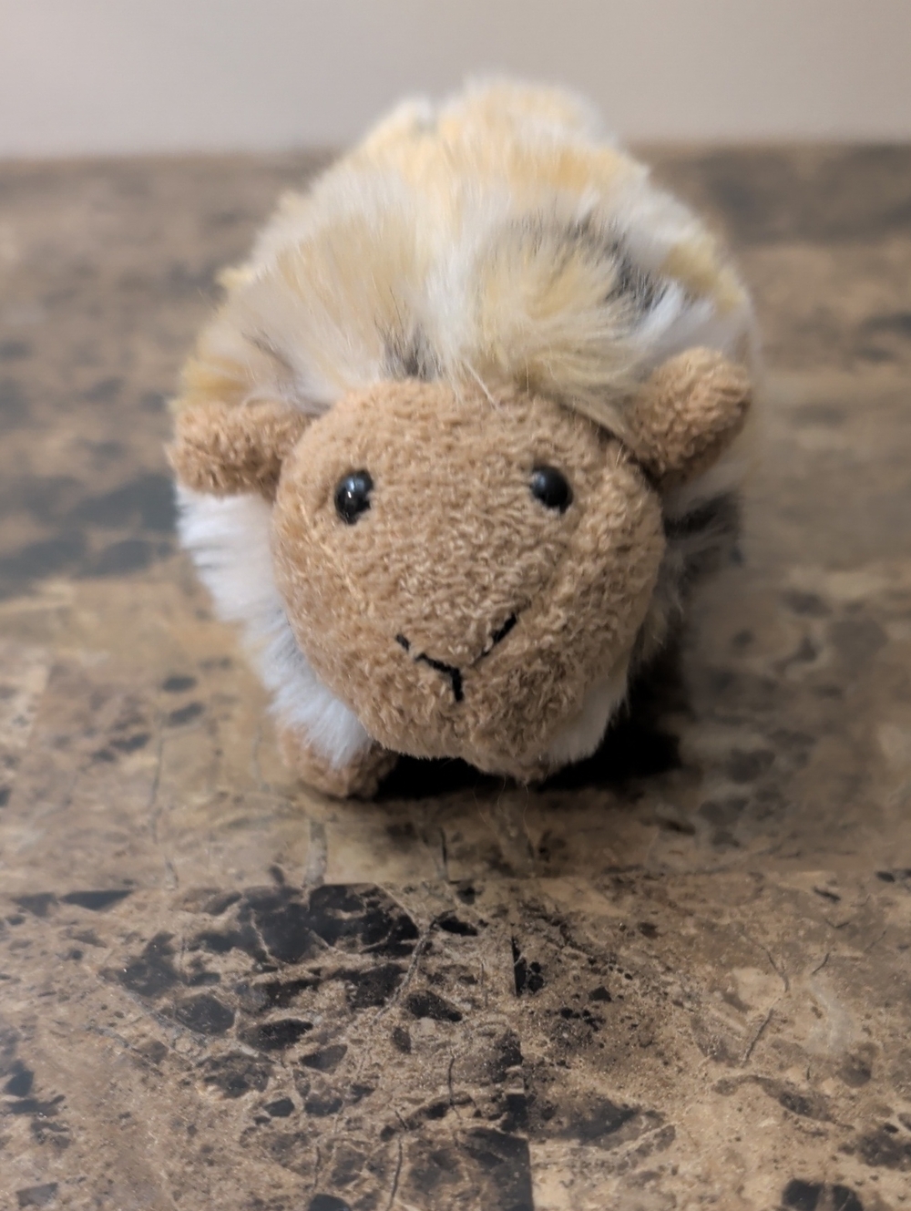 Jellycat Tan, Cream and White Plush Hedgehog